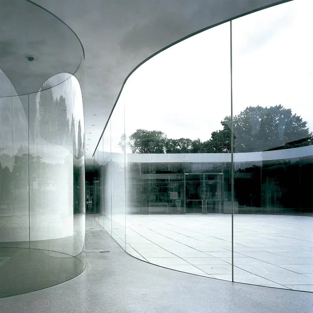 Verre de sécurité de bâtiment Verre trempé Verre stratifié Verre trempé Pour meubles Porte fenêtre Salon décoratif 3