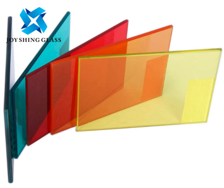 Verre stratifié couleur 0,76 mm bleu océanique PVB Verre stratifié de sécurité