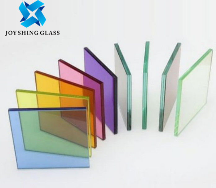 Double vitrage verre coloré stratifié 6,38 mm 8,38 mm Gradient transparent