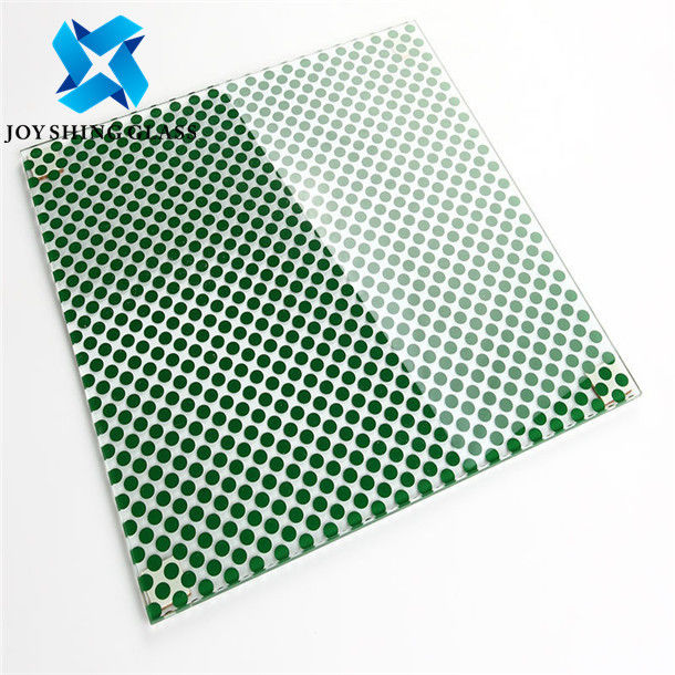 Personnalisation de la couleur de la taille du motif en verre enduit incurvé d'écran en soie