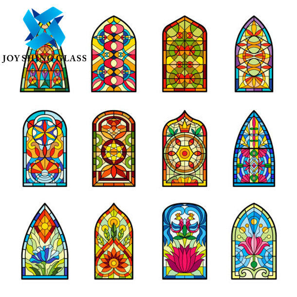Le verre souillé décoratif de luxe lambrisse Crystal Art Glass For Door