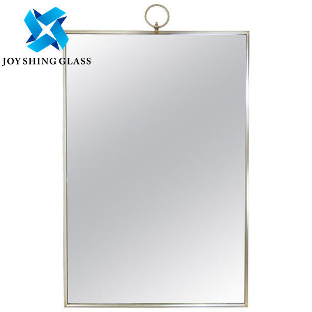 Miroir enduit 4mm en aluminium en verre mince superbe fait sur commande du miroir 1mm 1.8mm
