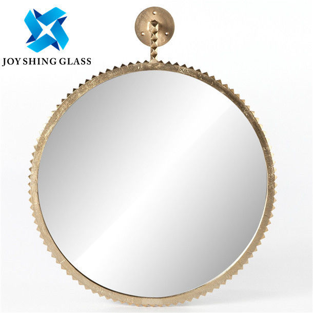 Miroir de décoration de salon d'OEM, miroir argenté de mur d'or 1.1mm - 8mm