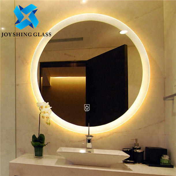 Miroir de coiffeuse intégral décoratif libre de cuivre du miroir LED de LED