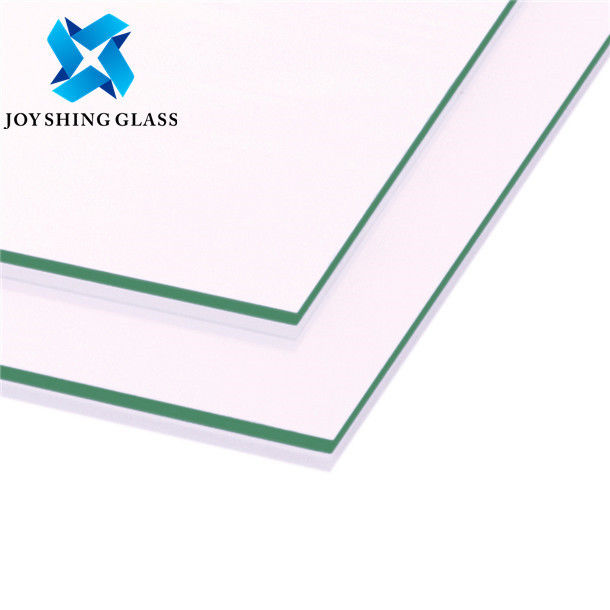 Jaune vert bleu rouge enduit plat artistique en verre de flotteur pour la décoration de Windows