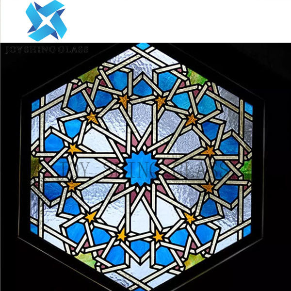 Le double solide de Tiffany Art Church Stained Glass 3mm-22mm a glacé le verre de fenêtre pour le mur