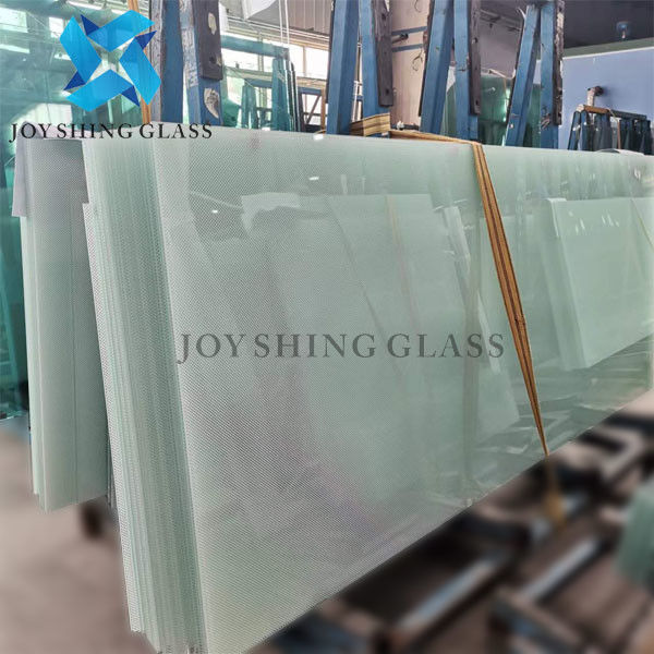 Verre gravé à l'eau-forte acide enduit bilatéral 4mm 5mm 6mm 8mm antidérapage pour le bureau/salle de bains
