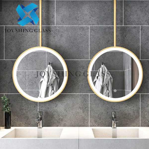Miroir de coiffeuse intégral décoratif libre de cuivre du miroir LED de LED