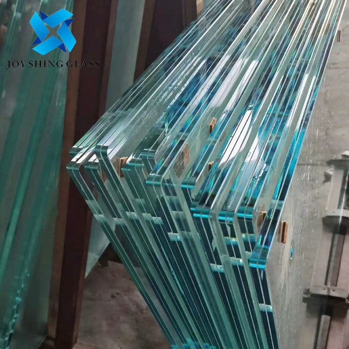 8 mm de verre laminé trempé incolore avec film PVB ultra clair de 0,38 mm