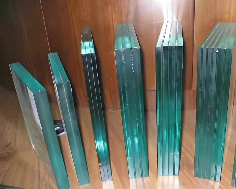Choix architectural Vitrage stratifié ultra-clar à faible réflexion pour les vitrines de luxe Salles à manger Hôtel Escalier de salon