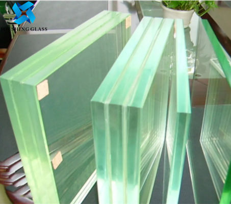 Verres laminés à double vitrage à écran de soie de 30 mm Verres trempés pour balustrades
