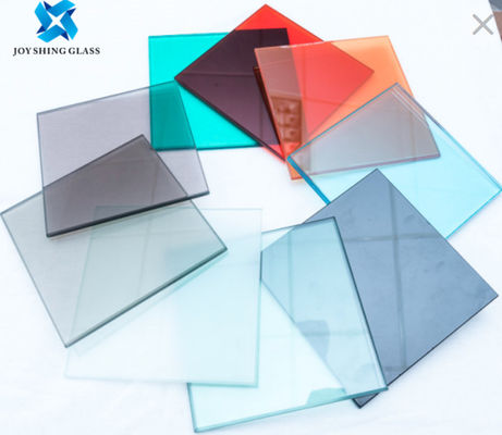 Anti verre trempé UV coloré plat/incurvé 6.38mm de verre feuilleté 8.38mm 8.76mm 11.52mm