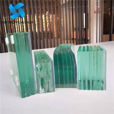Verre résistant ballistique clair, verre feuilleté à l'épreuve des balles pour couvrir le panneau