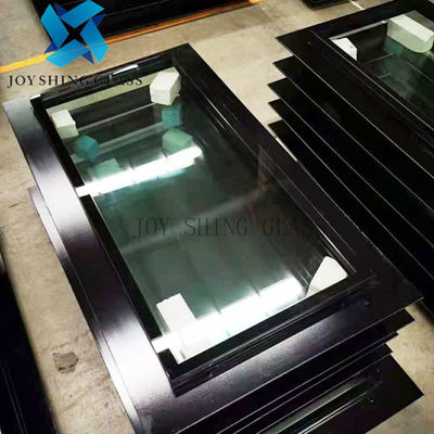 Portes en verre isolantes insonorisées isolées et Windows du verre trempé 3+6A+3mm
