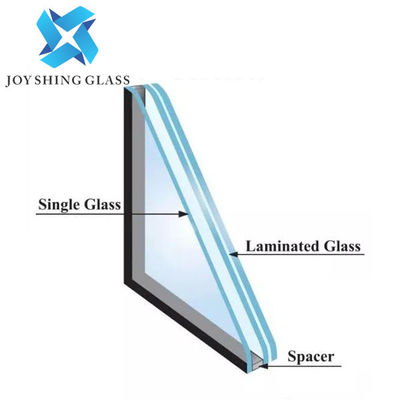Gâché stratifié a isolé le verre 3-19mm que LOW-E a gâché le verre isolant de construction