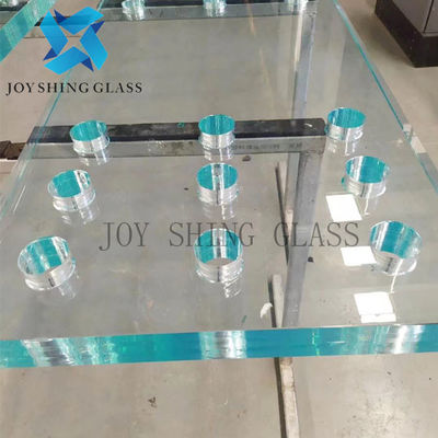 Le bas fer de PVB SGP EVA Ultra Clear Laminated Glass feuilleté verre