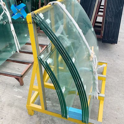 Vitres laminées à température tempérée ultra-clares et courbes sur mesure pour les aquariums