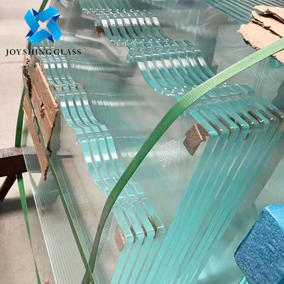 Taille personnalisée 6 mm verre durci ultra clair pour salle de bains