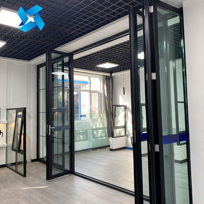 Porte de pont cassé Porte en verre isolé de sécurité en aluminium