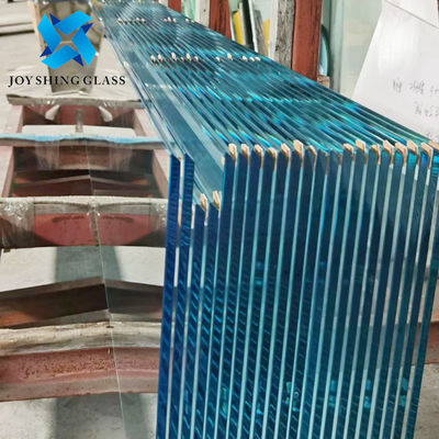 F - Verre tempéré bleu trempé dans la chaleur 12 mm teinté Verre durci de sécurité