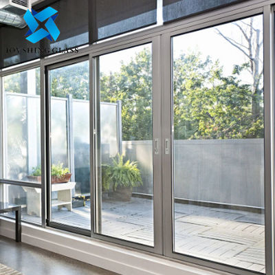 Porte coulissante en verre laminé de 4 mm + 0,76PVB + 4 mm