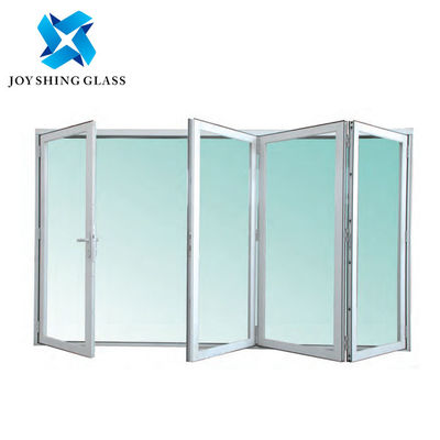 Portes en UPVC à double plie avec double vitrage