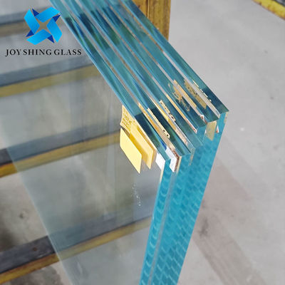 Parement en verre trempé en cristal rectangulaire sur mesure de 12 mm