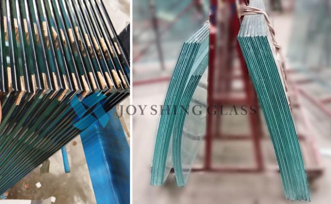 verre feuilleté entièrement gâché